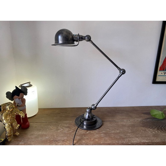 Image 1 of Vintage Jieldé aluminium lampen van Jean Louis Domecq, 1950