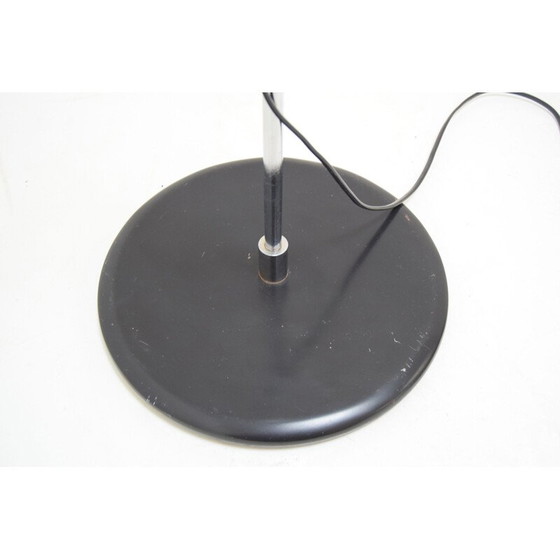 Image 1 of Verstelbare vintage vloerlamp in metaal en chroom, Tsjechoslowakije 1970