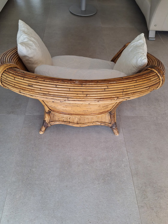 Image 1 of Handgemaakte Rotan Fauteuil