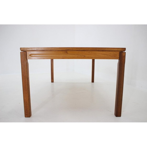 Image 1 of Vintage salontafel in rozenhout en tegels, Denemarken 1960