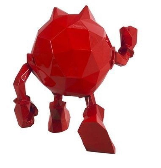 Image 1 of Kunstobject Richard Orlinski - Pac Man Red