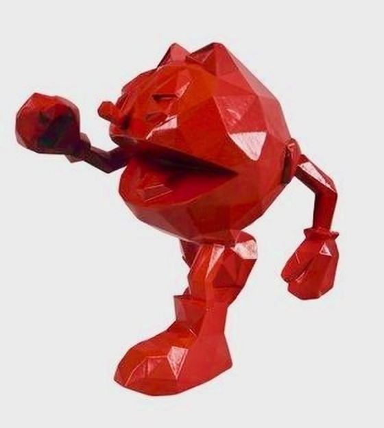 Image 1 of Kunstobject Richard Orlinski - Pac Man Red