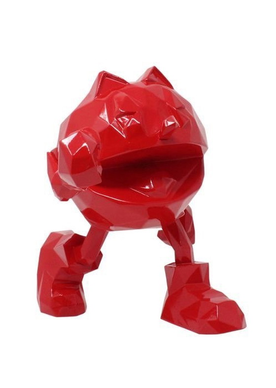 Image 1 of Kunstobject Richard Orlinski - Pac Man Red