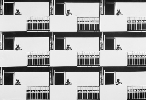 Image 1 of Robbert Frank Hagens.Getting Old - Analog Photomontage 1976