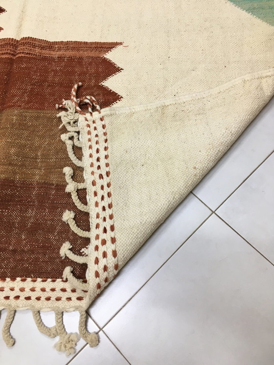 Image 1 of Kelim Boujad Berber vloerkleed 3m05 x 2m00