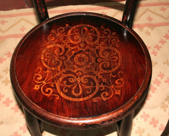 Image 1 of 2 Gerestaureerde Thonet N°85 Stoelen