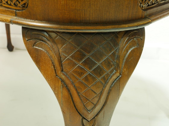 Image 1 of Vintage salontafel, Chippendale ontwerp, woonkamertafel, jaren 60, Duitsland