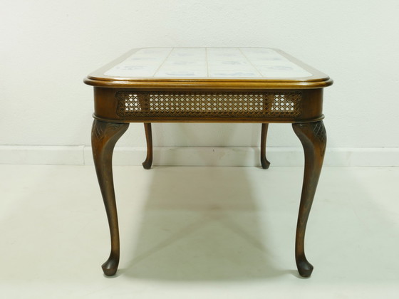 Image 1 of Vintage salontafel, Chippendale ontwerp, woonkamertafel, jaren 60, Duitsland