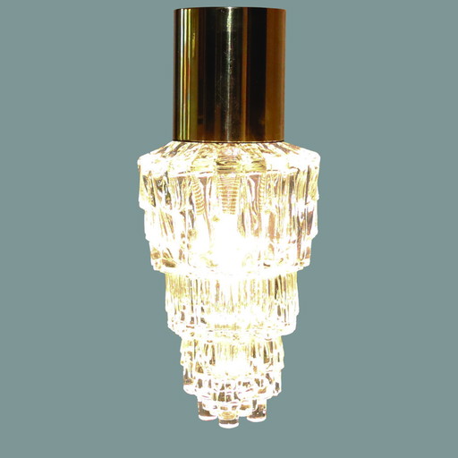 Grote Mid Century hanglamp, jaren 1960