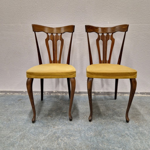 2 Vintage Stoelen Stevens