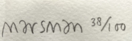 Image 1 of Marsman Zeefdruk Gesigneerd 38/100. Enjoy Bootje Varen 