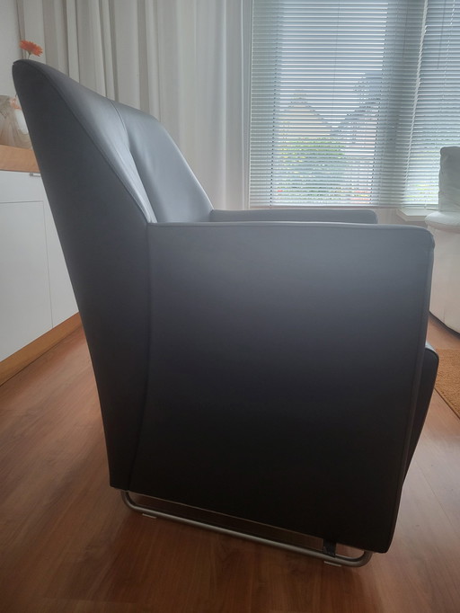 Leolux Galathea fauteuil zwart