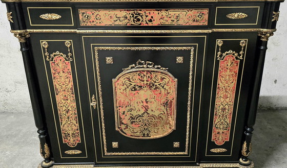 Image 1 of Napoleon Iii Boulle Stijl Console Tafel