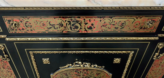 Image 1 of Napoleon Iii Boulle Stijl Console Tafel