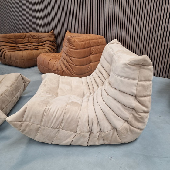 Image 1 of Ligne Roset Togo Alcantara Set