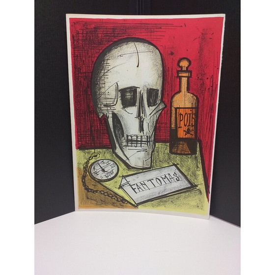 Image 1 of Vintage litho "Poison" door Bernard Buffet voor Mourlot, 1967