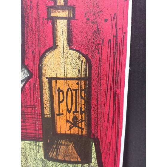 Image 1 of Vintage litho "Poison" door Bernard Buffet voor Mourlot, 1967