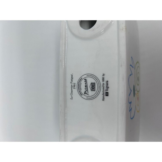 Image 1 of Vintage Tognana keramische posthouder met potloodhouder voor Mmi