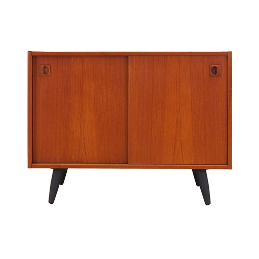 Teak kabinet, Deens ontwerp, 1970S, Productie: Denemarken