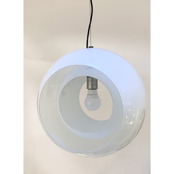Image 1 of Vintage murano glazen hanglamp door Carlo Nason voor Mazzega, Italië 1960