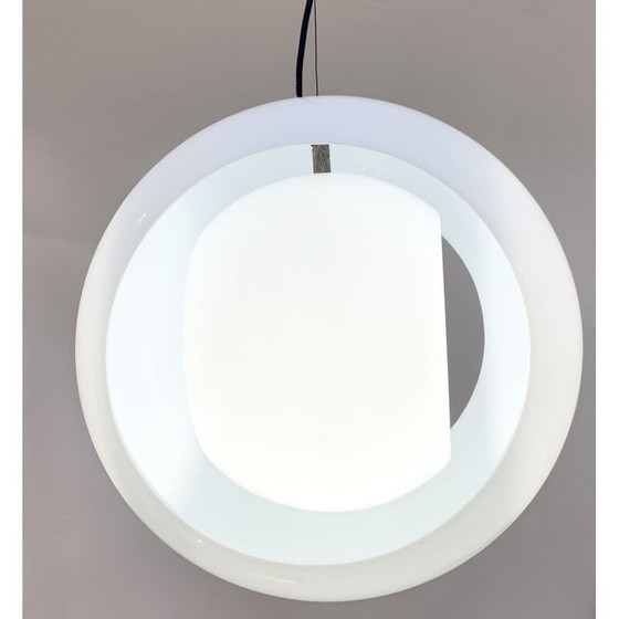 Image 1 of Vintage murano glazen hanglamp door Carlo Nason voor Mazzega, Italië 1960