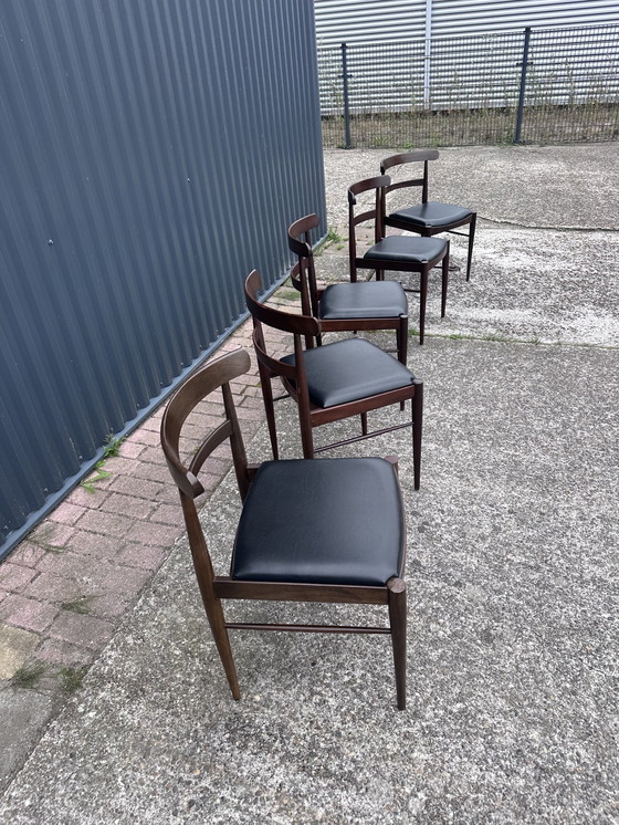 Image 1 of 5 X Vintage Stoelen Eetkamerstoelen 