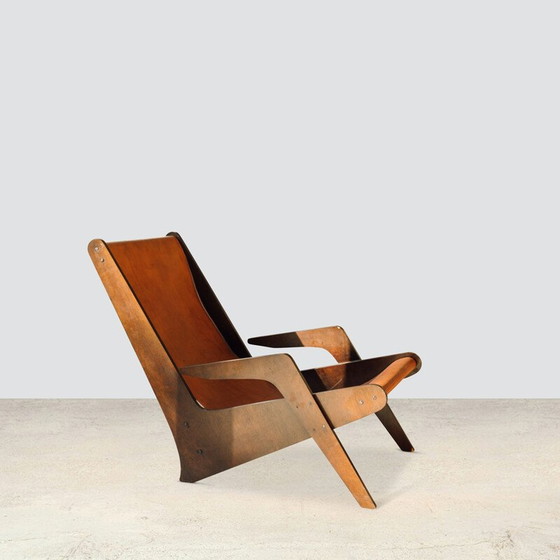 Image 1 of Vintage Boomerang fauteuil van Zanine Caldas, 1950