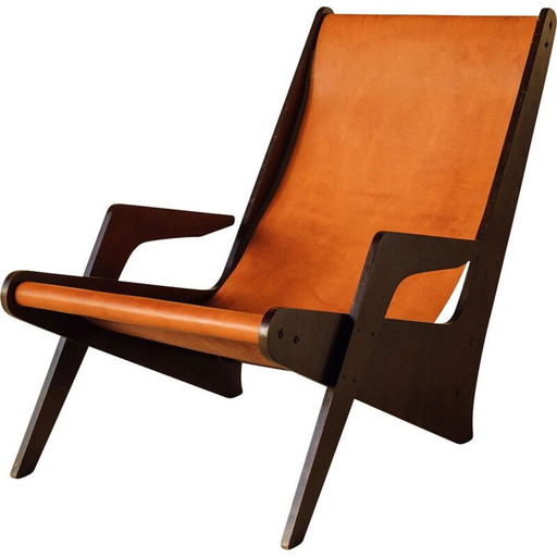 Vintage Boomerang fauteuil van Zanine Caldas, 1950