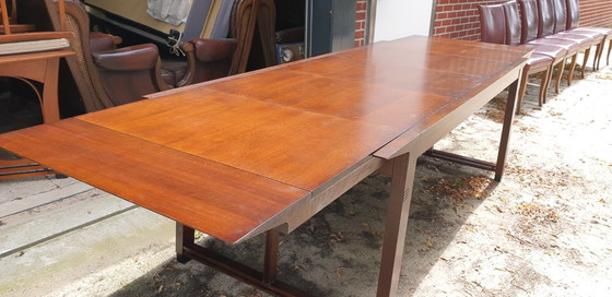 Image 1 of Vintage coulissen tafel