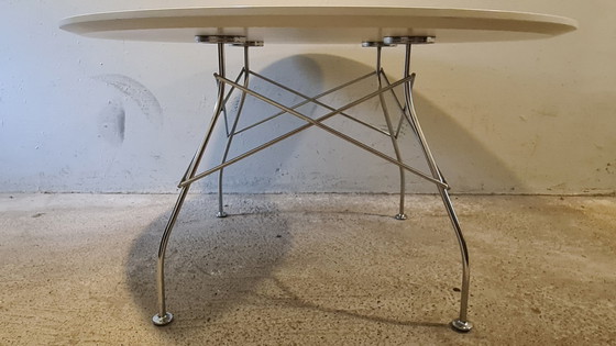 Image 1 of Vintage, Design Eettafel. Glossy Van Kartell