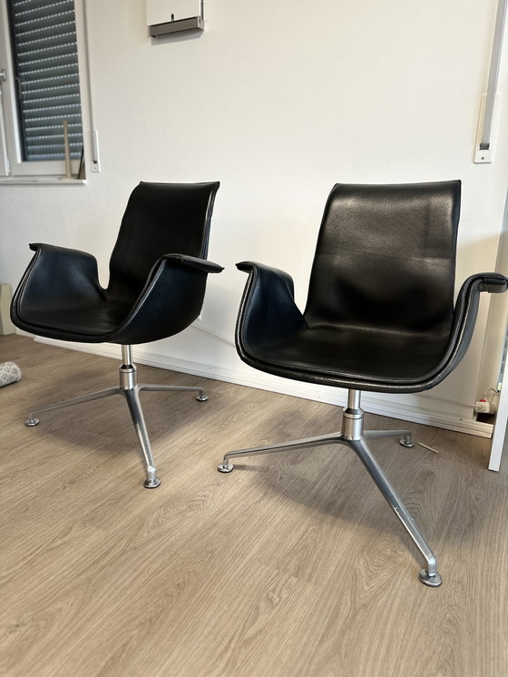 Image 1 of 2x Walter Knoll Model FK Tulip Stoel