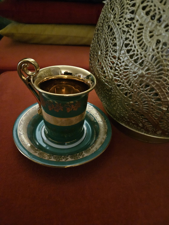 Image 1 of Tas En Ondertas...Bremer&Schmidt..Germany...+_1930...Figuralcup &Saucer