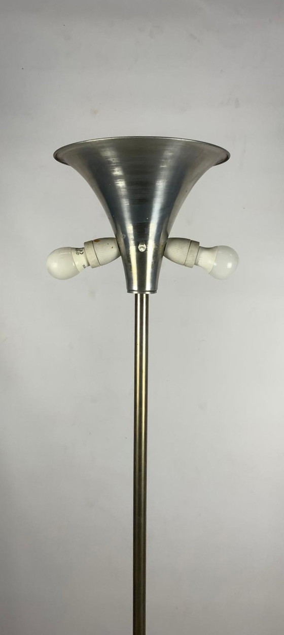 Image 1 of W.H. Gispen Giso Lamp Met Originele Kap