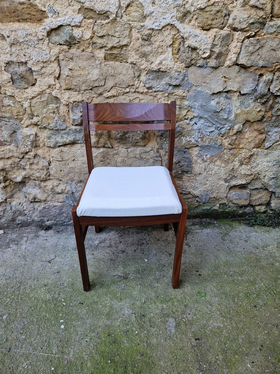 Image 1 of Stoel 'Wecker' Massief Eikenhout