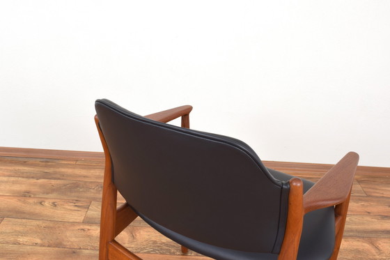 Image 1 of Mid Century Deense Teakhouten Stoelen Model 62A Door Arne Vodder Voor Sibast, 1960S.