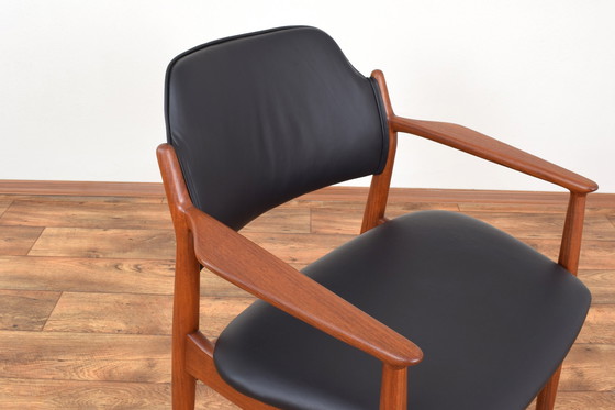 Image 1 of Mid Century Deense Teakhouten Stoelen Model 62A Door Arne Vodder Voor Sibast, 1960S.