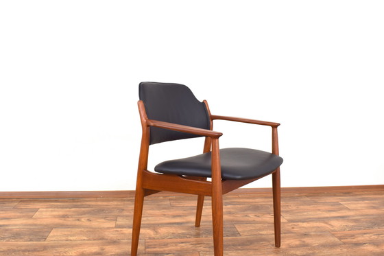 Image 1 of Mid Century Deense Teakhouten Stoelen Model 62A Door Arne Vodder Voor Sibast, 1960S.