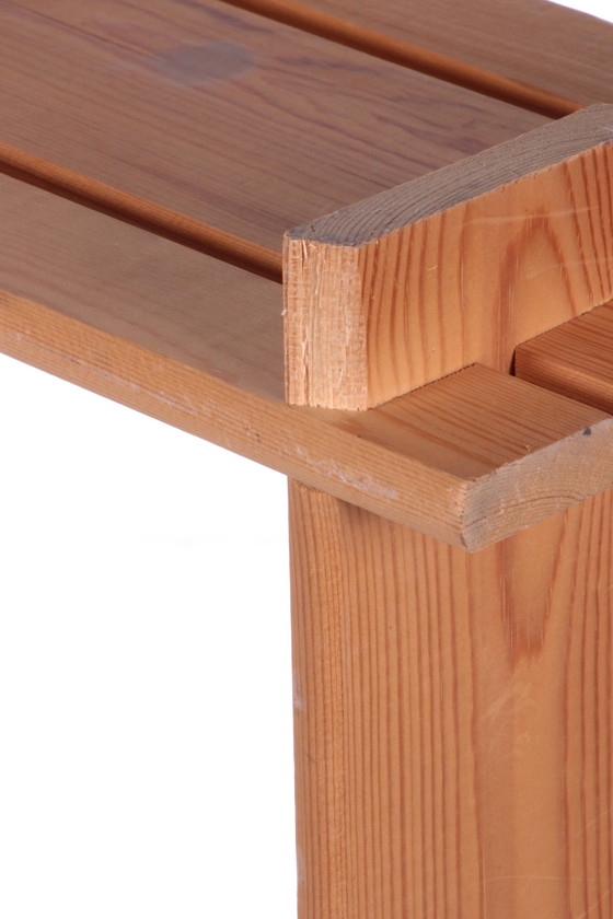 Image 1 of Deens Vintage Wandmeubel gemaakt van hout, 1960s