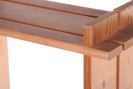 Image 1 of Deens Vintage Wandmeubel gemaakt van hout, 1960s