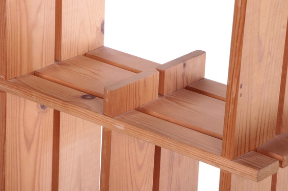 Image 1 of Deens Vintage Wandmeubel gemaakt van hout, 1960s