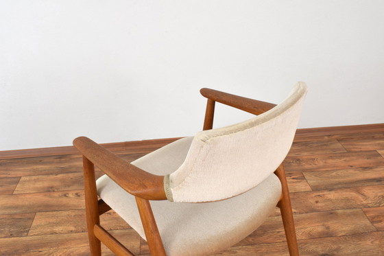 Image 1 of Mid Century Deense Teakhouten Leunstoel Door Svend Åge Eriksen Voor Glostrup, 1960S.