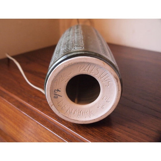 Image 1 of Vintage keramische lamp van Per Linnemann-Schmidt voor Palshus, 1960