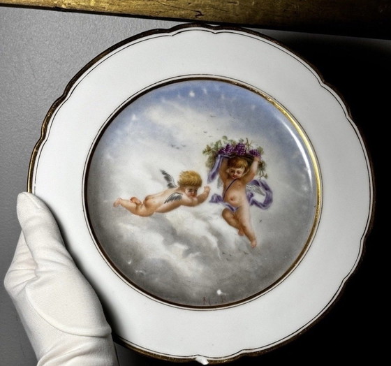 Image 1 of 2 versierde borden