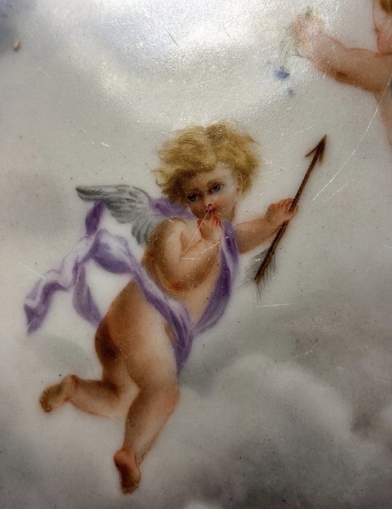 Image 1 of 2 versierde borden