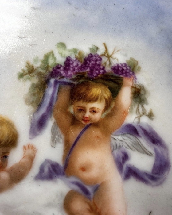 Image 1 of 2 versierde borden