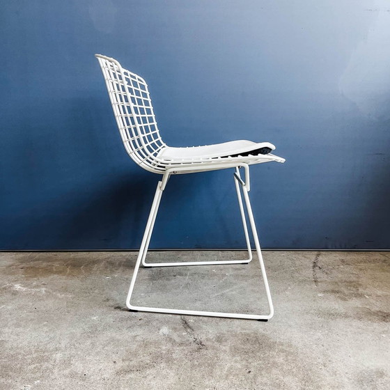 Image 1 of Knoll International - Bertoia Stoel - Rilsan/Vinyl Wit - Nieuw!