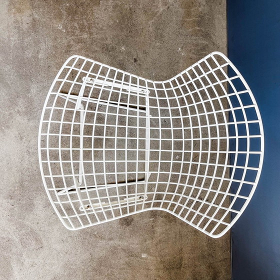 Image 1 of Knoll International - Bertoia Stoel - Rilsan/Vinyl Wit - Nieuw!