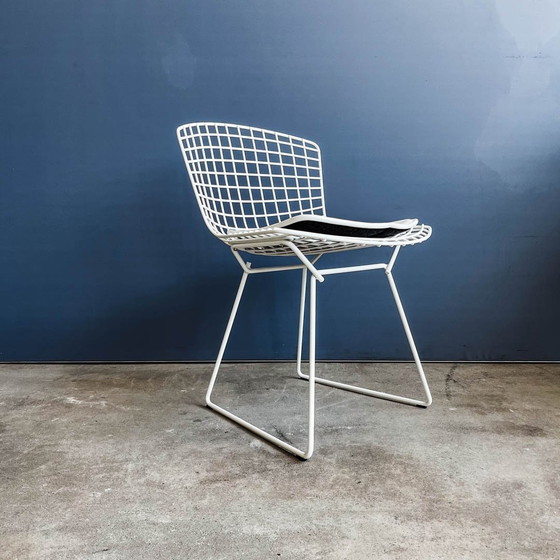 Image 1 of Knoll International - Bertoia Stoel - Rilsan/Vinyl Wit - Nieuw!