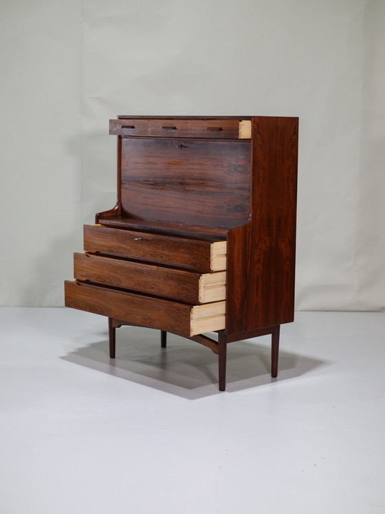 Image 1 of Arne Wahl Iversen Secretaire Palissander Deens 1960S Vinde Møbelfabrik