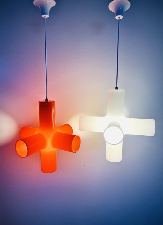 Image 1 of 3x DARK - Crosslight plafondlampen - Jan Melis & Ben Oostrum